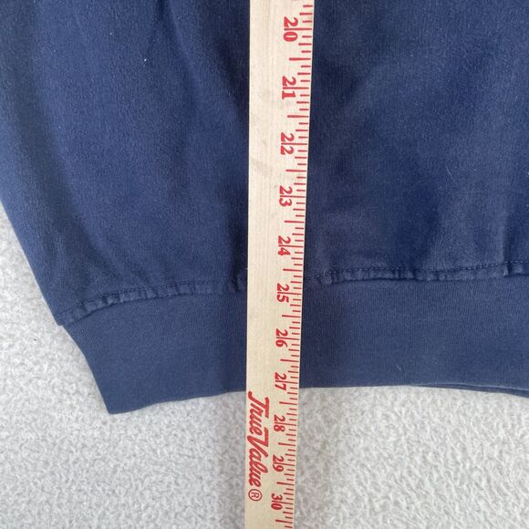 VTG Lost Creek Eagle Sweatshirt Mens XL Blue Graphic Crewneck Master of the Hunt - Picture 6 of 15